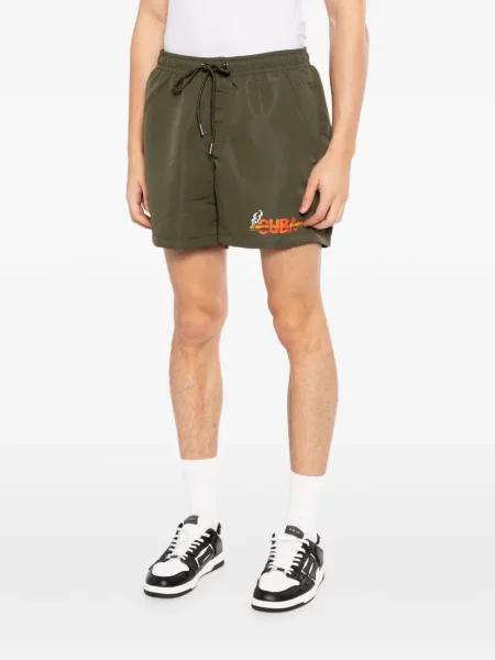 Grafic slip de baie Melt cu imagine verde