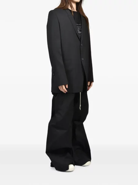 Sacou Rick Owens de lână negru