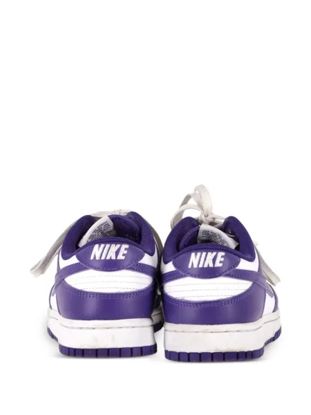 Iš natūralios odos retro stiliaus sportbačiai Nike Vintage violetinė