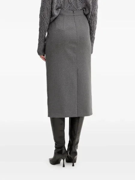 Fustă tip creion Luisa Spagnoli gri