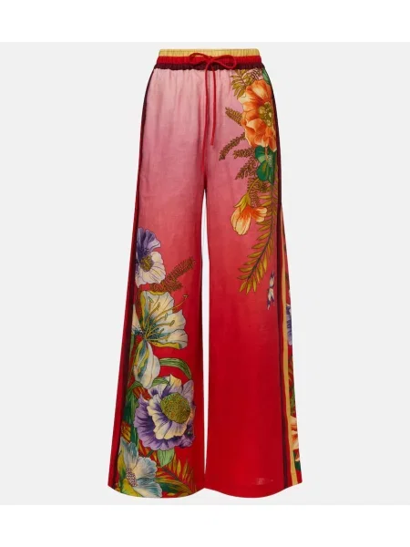 Pantaloni Alemais de in roșu