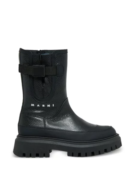 Buty do kostki dziecięce Marni czarne