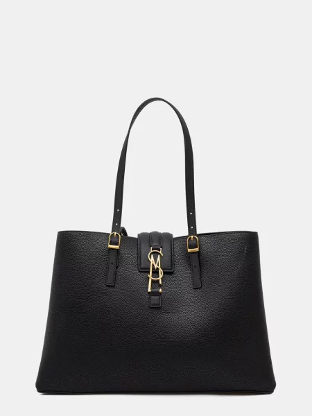 Torba Steve Madden Bking-P Shoulder Bag Black/ Gold Universal czarna