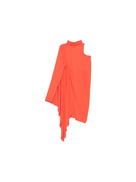 Sukienka midi Balenciaga czerwona