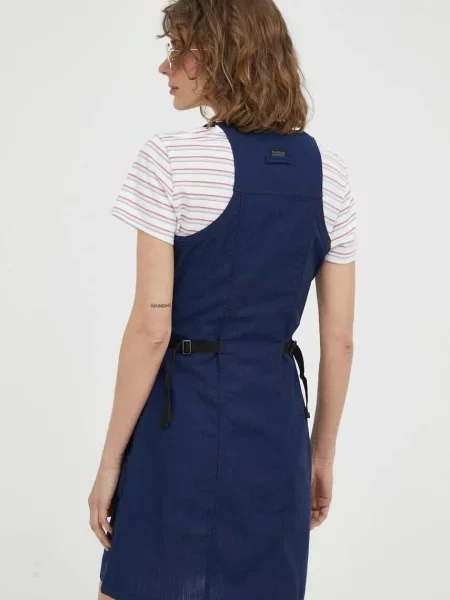 Šaty G-Star Raw tmavomodrá mini