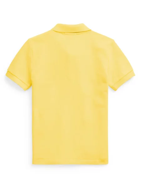 Koszulka polo dziecięca Polo Ralph Lauren żółta