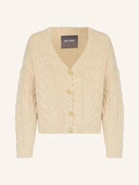 Mos Mosh Kardigan Mmottili Z Dodatkiem Alpaki weiss