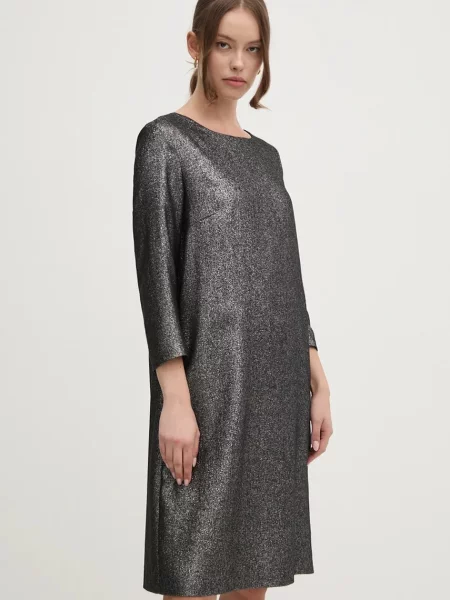 Joop! rochie din lana mini drept negru