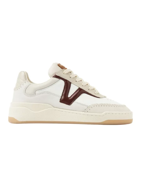 Sneakersy Via Vai skórzane beżowe