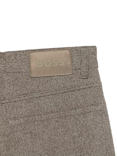Pantaloni Boss maro