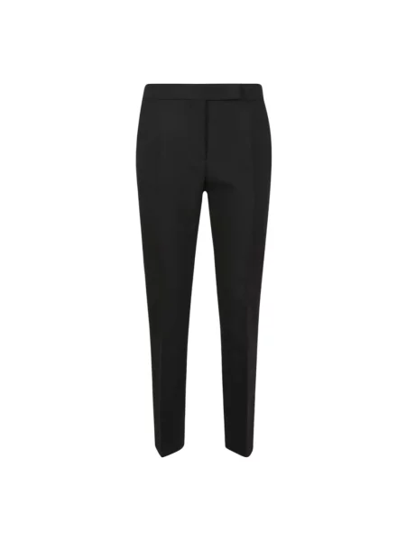 Spodnie Max Mara wełniane czarne