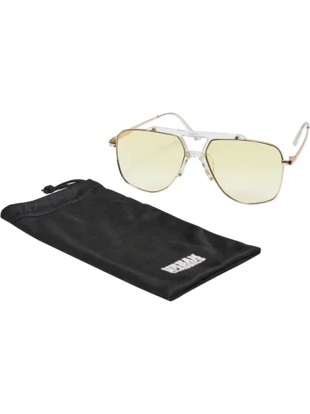 Urban Classics Ochelari de soare Saint Tropez auriu / transparent gri