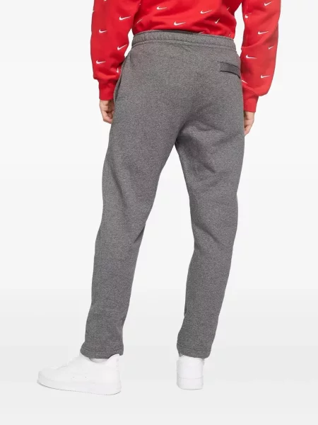 Pantaloni scurți Nike tricotate alergare cu broderie gri