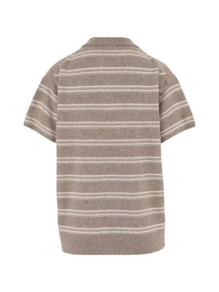 Tricou polo The Garment maro