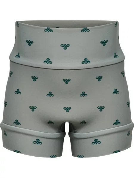 Figi do kostiumu kąpielowego dla dziewczynki Hummel AOP szare