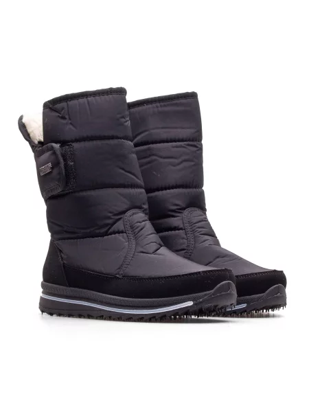 Buty zimowe wysokie śniegowce PROGRESS ocieplane czarne