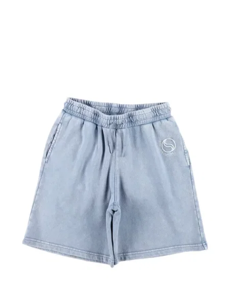Bermudy dziecięce Stella Mccartney niebieskie