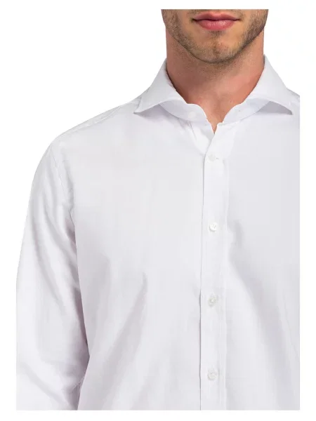 Windsor. Koszula Lano Shaped Fit weiss biała