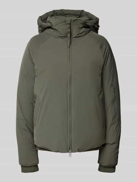 Kurtka puchowa z zamkiem błyskawicznym dwustronnym i wodoodpornością na poziomie mm słupa wody Iq Studio