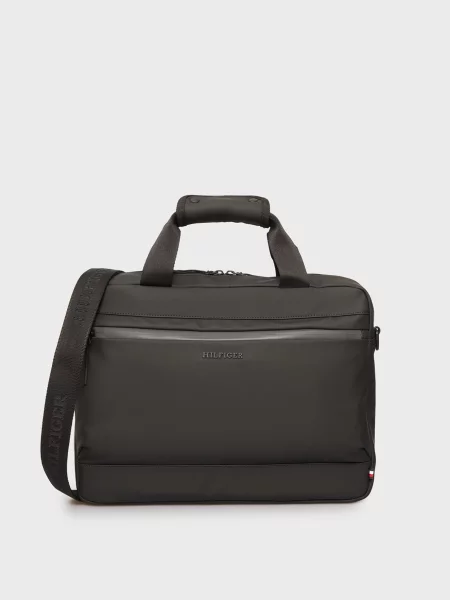 Сумка для ноутбука Tommy Hilfiger черная
