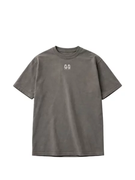 Тениска 44 Label Group бродирана сиво