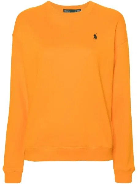 Костюм панталон Polo Ralph Lauren бродирани на цветя синьо