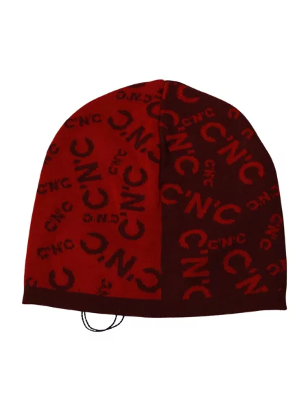 Czapka Costume National wełniana czerwona