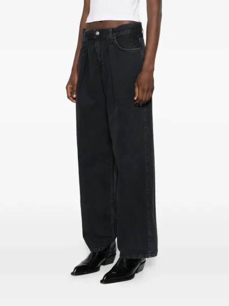 Pantaloni scurți Haikure plisate negru
