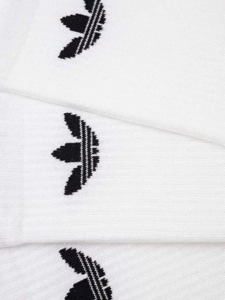 ADIDAS ORIGINALS Ponožky Trefoil čierna biela