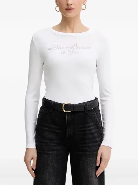 Curea Levi's® cu broderie cu cataramă cu dungi albastru