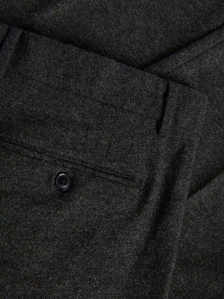 Шерстяные брюки Reserved серые