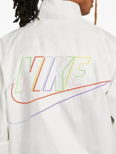 Geacă Nike cu imagine din fleece negru