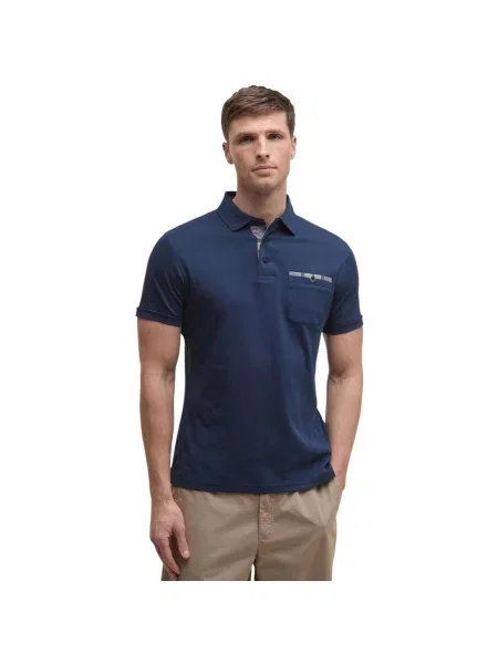 Tricou Barbour albastru