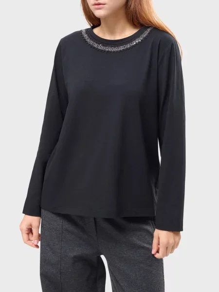 Лонгслив Panicale Cashmere черный