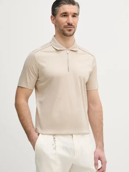 Polo majica Paul&Shark bež