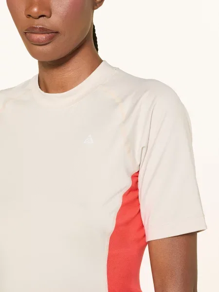 Nike Funkční Tričko Agg Wildsee / červená béžová