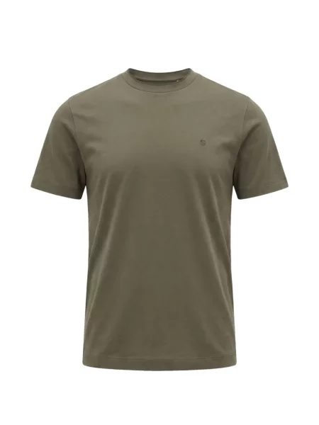Tricou Boss cu broderie verde