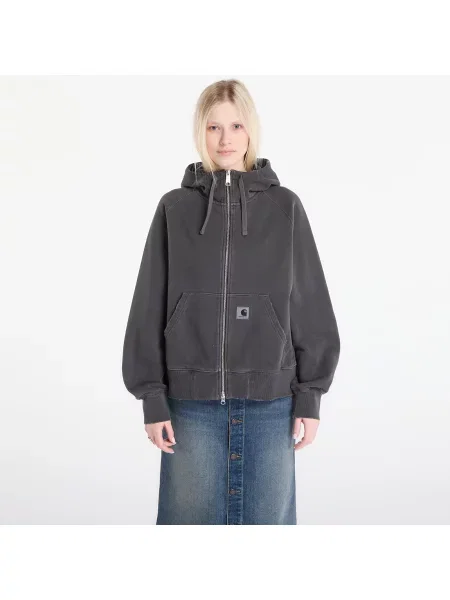 Kurtka Carhartt Wip z kapturem szara