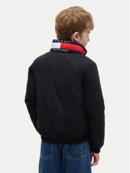 Tommy Hilfiger Átmeneti kabát Essential fekete