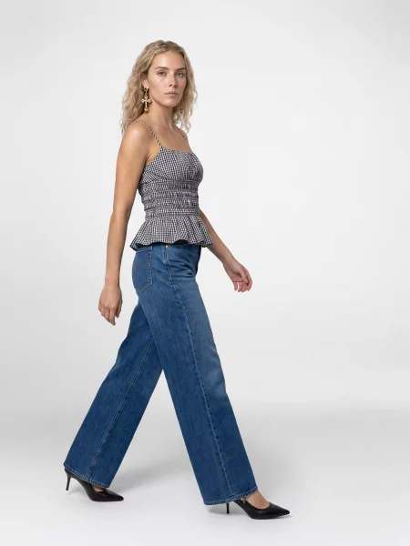 Blugi cu picior larg Levi's® albastru