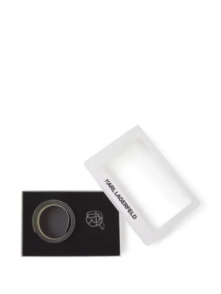 Curea Karl Lagerfeld din piele negru