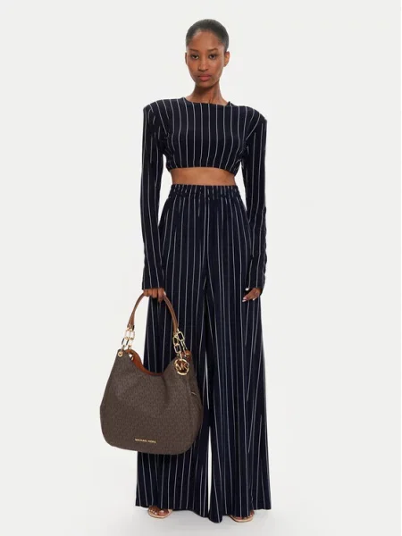 MICHAEL Michael Kors Geantă de umăr Lillie' maro