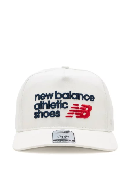 Sneakerși New Balance 327 din piele de căprioară alergare cu broderie alb