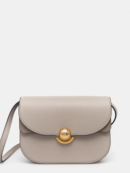 Geanta de piele Furla bej