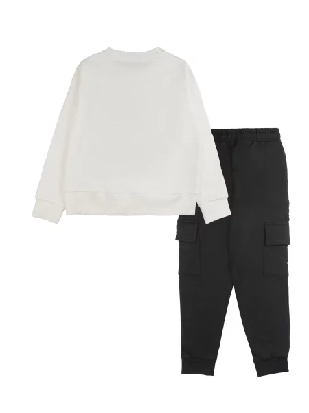 Komplet dresowy Leone 1947 Apparel biały