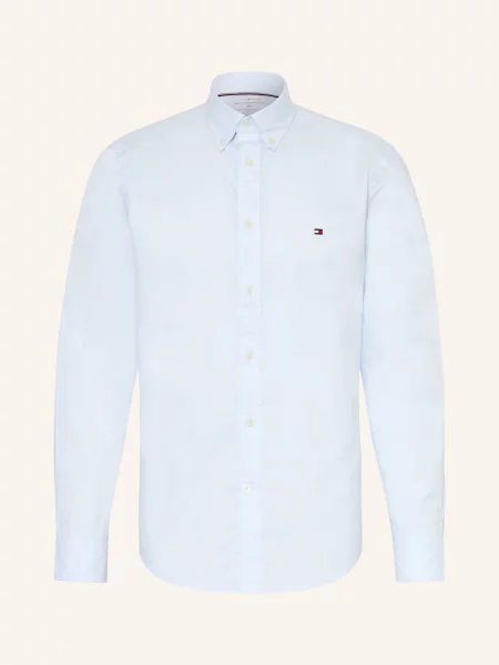 Tommy Hilfiger Koszula Slim Fit blau biała