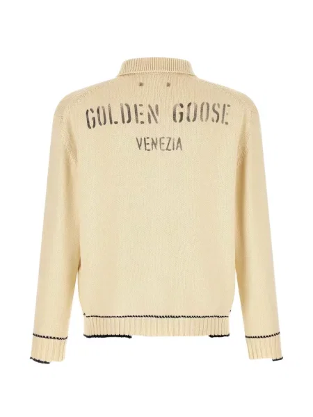 Tricou polo Golden Goose cu imagine