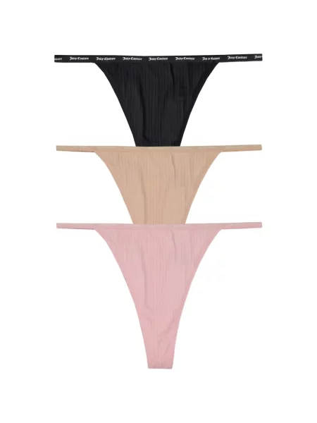 Chiloți tanga Juicy Couture cu autograf