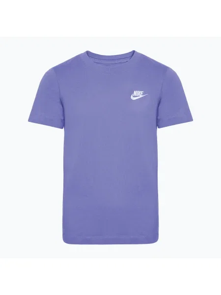 Детска тениска Nike Sportswear royal pulse виолетово