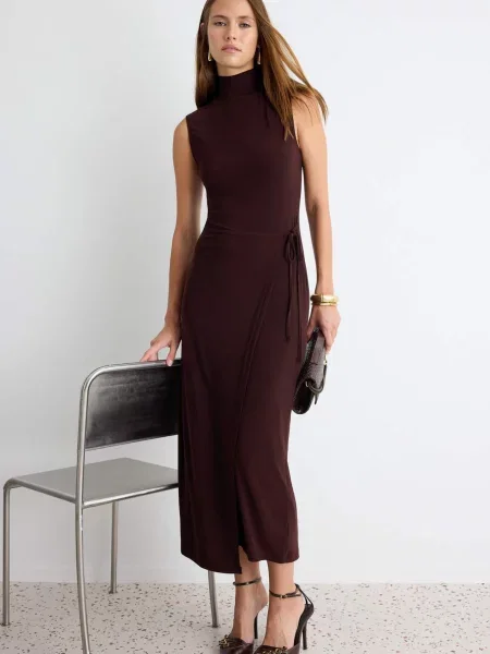 Trendyol Rochie ciocolatiu